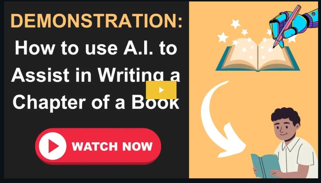 7 Figure eBook Publisher Demonstrates Using A.I. To Write A Book Chapter